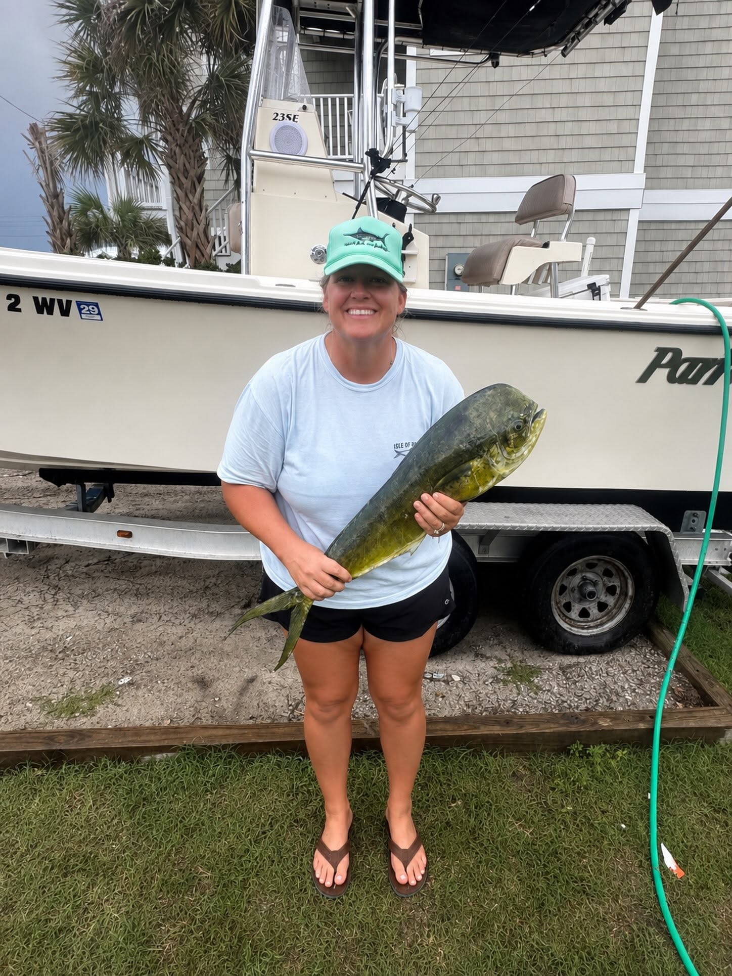 Anna Powell offshore fishing